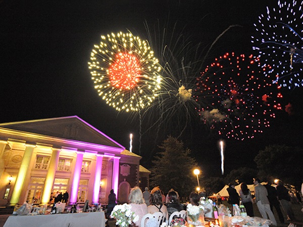 Fireworks in Saratoga Spa State Park